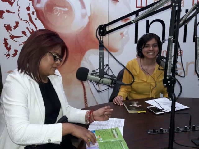 Entrevista en el Programa de radio de Universo fm «Aquí entre nos»