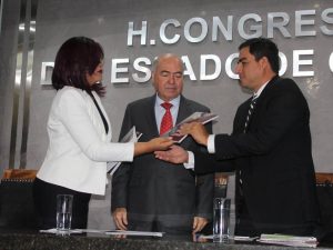 Informe de labores 2017, Rocío Campos Anguiano, comisionada presidenta del Infocol