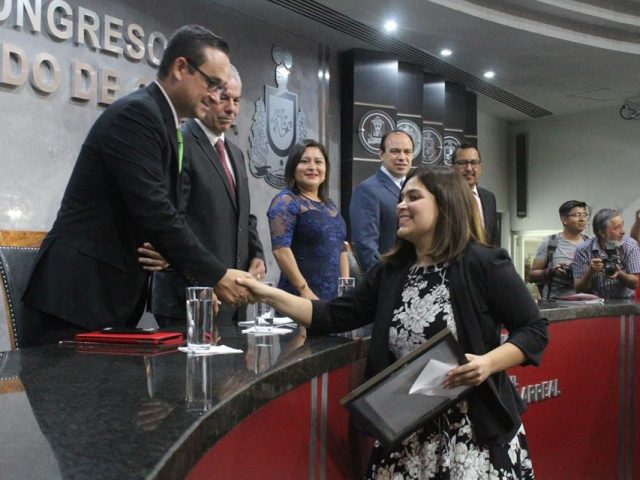 Entrega del Premio Estatal de Periodismo 2018.