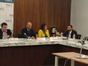 Primer Sesión Ordinaria de la Comisión de Rendición Cuentas en el INAI