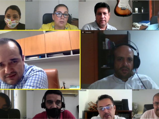 Reunión semanal con personal de Infocol