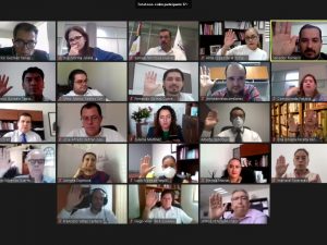 Sesión Extraordinaria de la Comisión Jurídica, de Criterios y Resoluciones del Sistema Nacional de Transparencia (SNT)