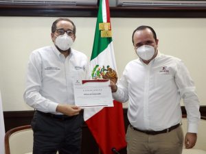 ENTREGA DE CONSTANCIA DE CUMPLIMIENTO AL EJECUTIVO DEL ESTADO