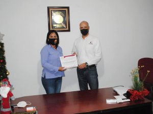 Entrega INFOCOL Constancia de Transparencia a DIF VdeA
