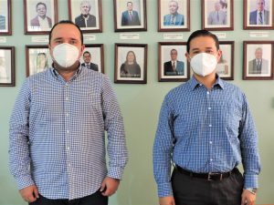 El ombudsperson Roberto Ramírez, se reunió con Christian Velasco Milanés