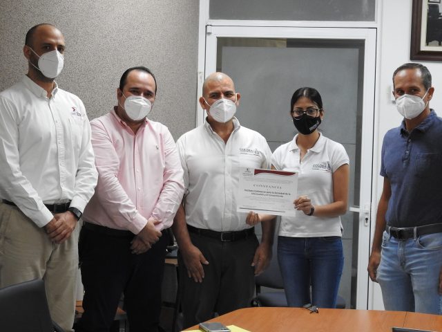 Entrega Infocol Constancia de Cumplimiento al ICSIC