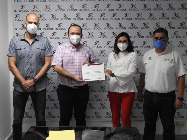 Entrega Infocol Constancia de Cumplimiento al CONALEP