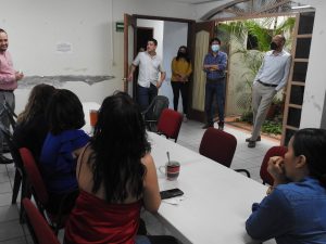 REUNIÓN DE COMISIONADOS CON PERSONAL DE INFOCOL