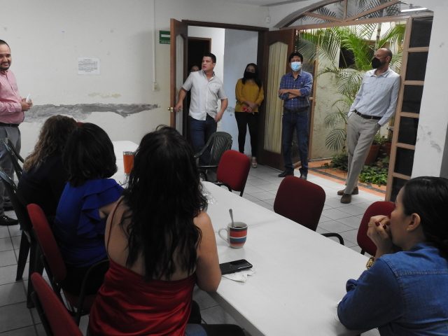 REUNIÓN DE COMISIONADOS CON PERSONAL DE INFOCOL