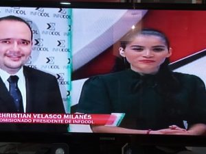 ENTREVISTA AL COMISIONADO PRESIDENTE DE INFOCOL POR EL NOTICIERO 12.1 NOTICIAS