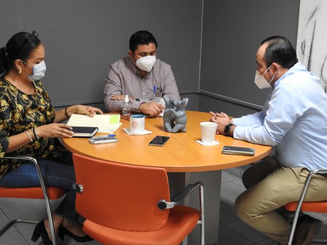 Reunión de trabajo con el presidente del Comité de Participación Ciudadana (CPC) del Sistema Anticorrupción del Estado de Colima.