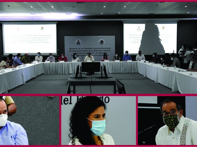 Reunión de la Comisión Interinstitucional de Implementación de la Reforma Laboral en el Estado de Colima