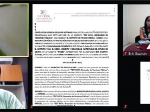 FIRMA DE CONVENIO CON EL IMADES PARA EL USO DE LA PLATAFORMA TEST DATA