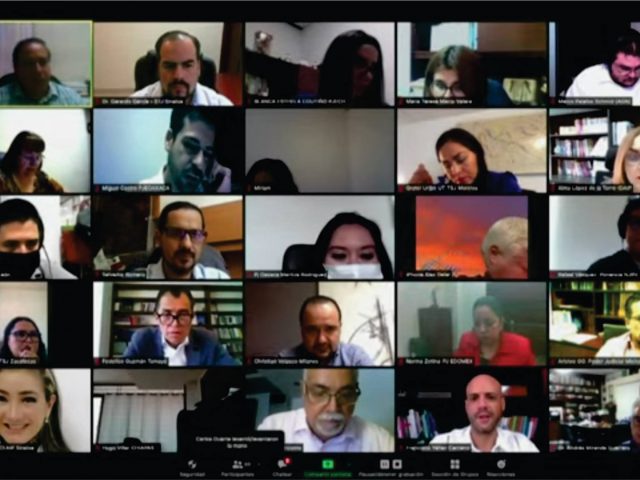 SESIÓN VÍA VIRTUAL DE LA COMISIÓN JURÍDICA DE CRITERIOS Y RESOLUCIONES