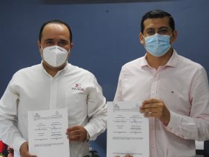 FIRMA CONVENIO INFOCOL Y CONTRALORÍA CONVENIO PARA USO DE LA PLATAFORMA TEST DATA