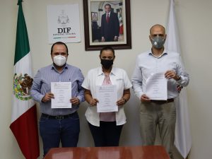 FIRMA CONVENIO INFOCOL CON DIF ESTATAL COLIMA PARA EL USO DE LA PLATAFORMA TEST DATA