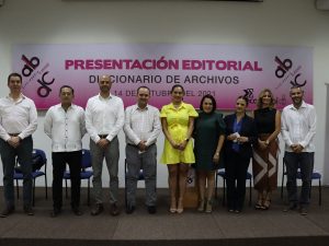 Presentación Editorial del Diccionario de Archivos en Colima.