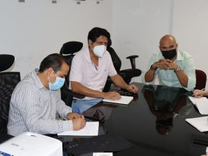 REUNIÓN DE TRABAJO CON PERSONAL DE LA SUBSECRETARIA DE MOVILIDAD